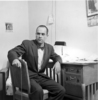 1955 - Ralph D. Winter self portrait at desk